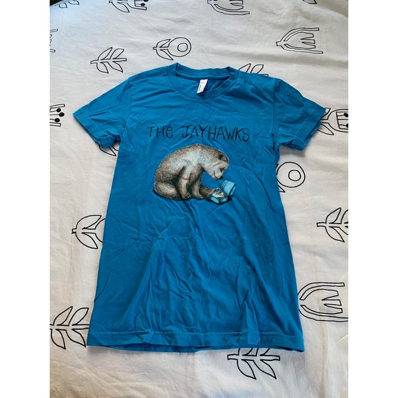 The Jayhawks Bear with Record Player Concert Tee - Picture 1 of 4